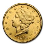 1895-S $20 Liberty Gold Double Eagle AU