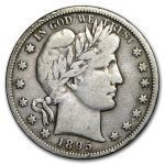 1895-S Barber Half Dollar VG