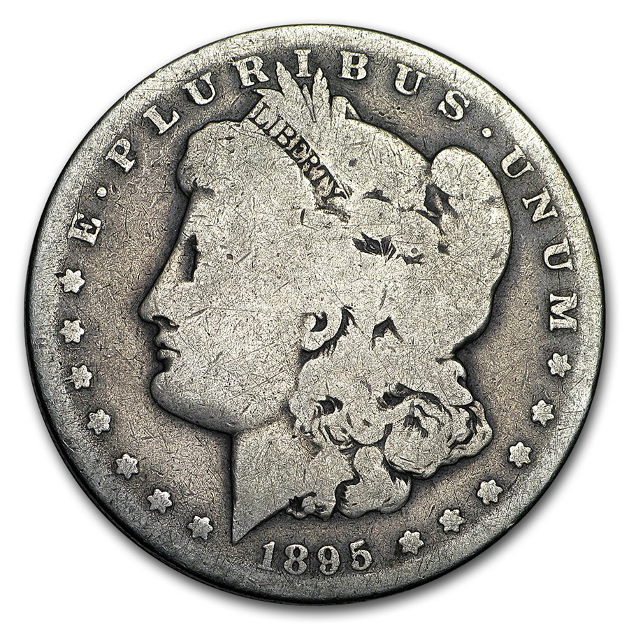 1895-S Morgan Dollar AG