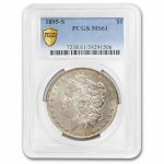 1895-S Morgan Dollar MS-61 PCGS