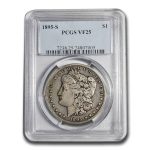1895-S Morgan Dollar VF-25 PCGS