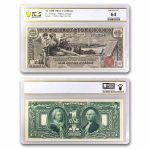 1896 $1.00 Silver Cert. Educational Note CU-64 PCGS (Fr#224)