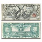 1896 $5.00 Silver Certificate Educational Note VF (Fr#270)