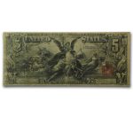 1896 $5.00 Silver Certificate Educational VG/Fine