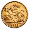 1896 Great Britain Gold Half-Sovereign Victoria Veil AU