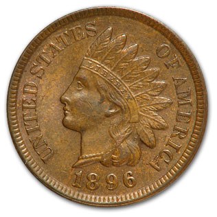 1896 Indian Head Cent BU