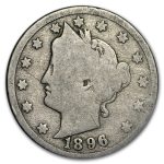 1896 Liberty Head V Nickel AG