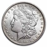 1896 Morgan Dollar AU
