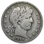 1896-O Barber Half Dollar Fine