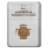 1897 $5 Liberty Gold Half Eagle MS-61 NGC