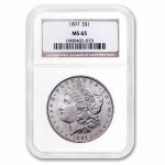 1897 Morgan Dollar MS-65 NGC