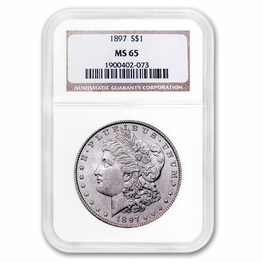 1897 Morgan Dollar MS-65 NGC