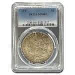 1897 Morgan Dollar MS-66+ PCGS
