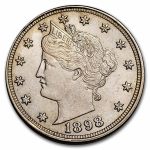 1898 Liberty Head V Nickel BU