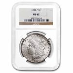 1898 Morgan Dollar MS-62 NGC