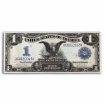 1899 $1.00 Silver Cert. Black Eagle CU (Fr#233) 2 Consecutive