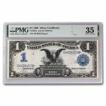 1899 $1.00 Silver Cert. Black Eagle VF-35 PMG (Fr#226a)
