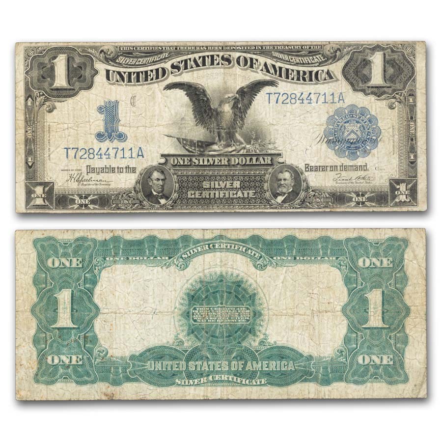 1899 $1.00 Silver Certificate Black Eagle Fine+ (Fr#236)