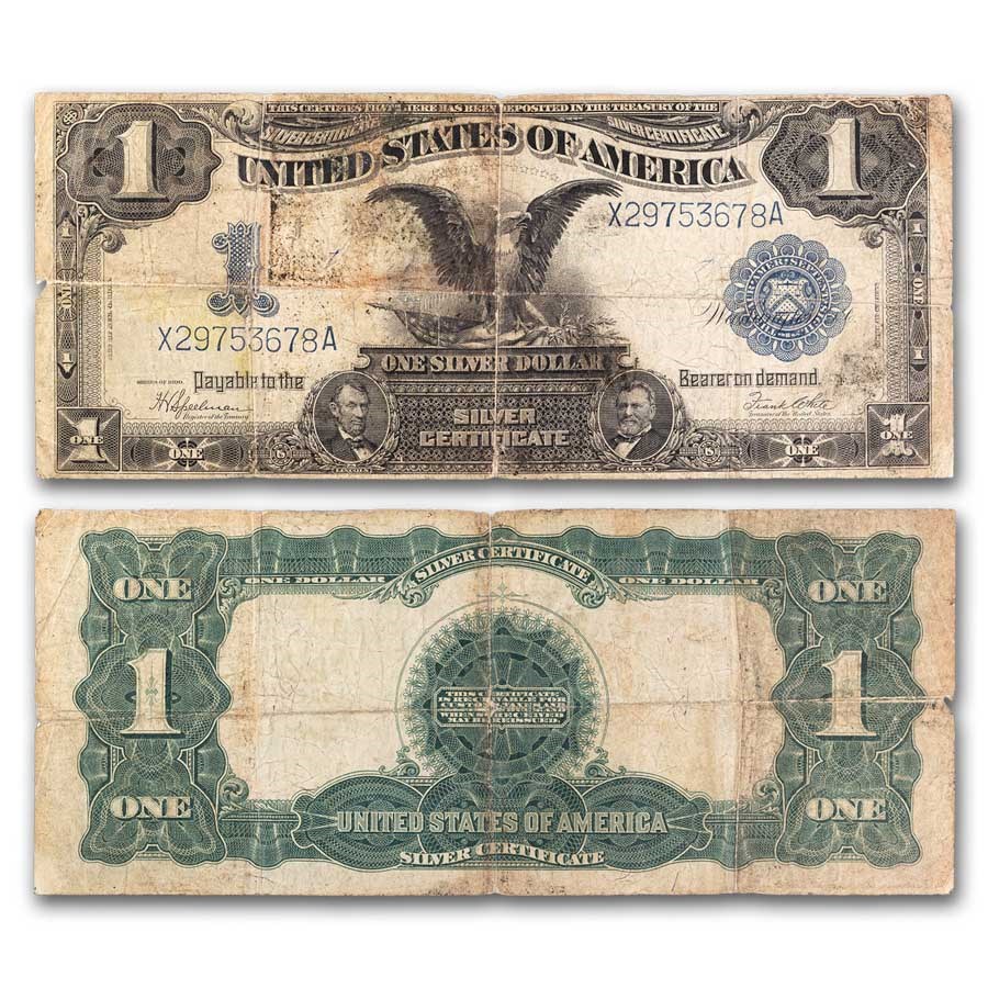 1899 $1.00 Silver Certificate Black Eagle Good