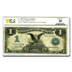 1899 $1.00 Silver Certificate Black Eagle VF-20 PCGS (Fr#236)