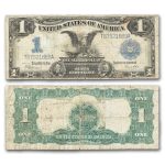 1899 $1.00 Silver Certificate Black Eagle VG Details