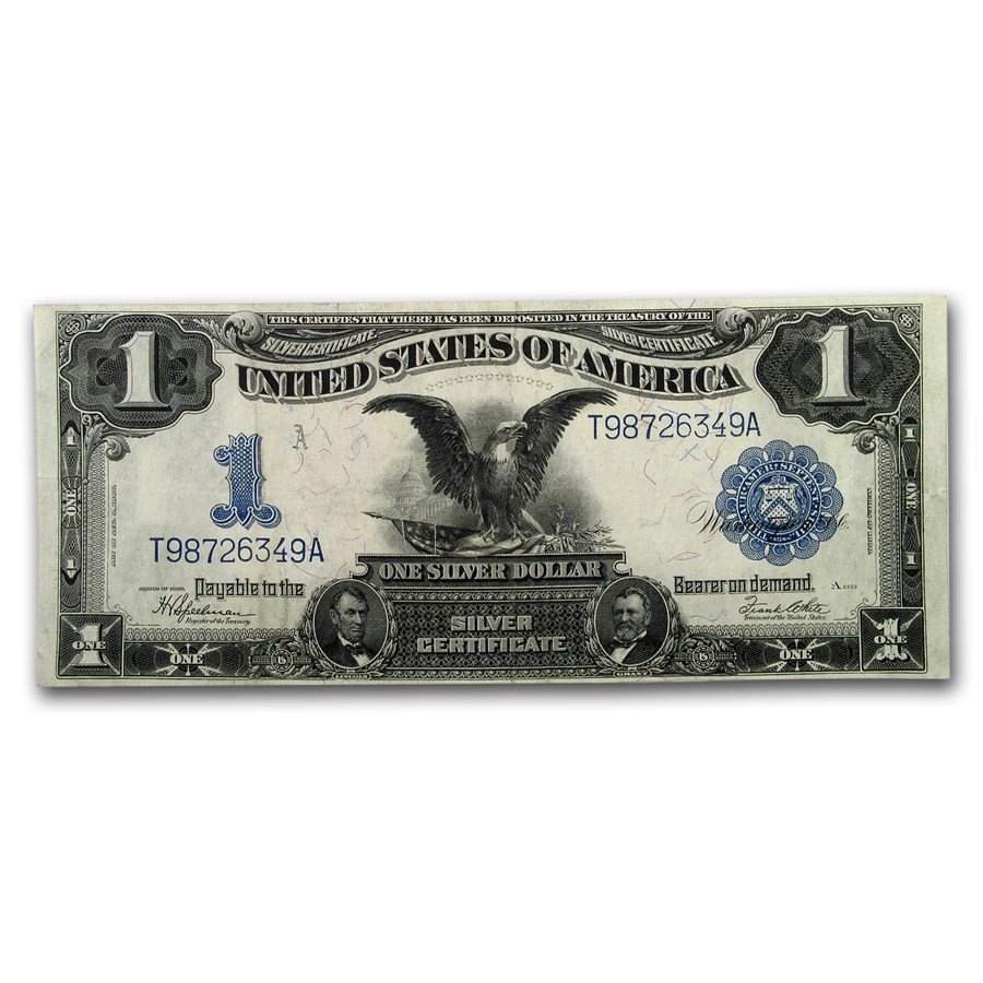 1899 $1.00 Silver Certificate Black Eagle XF (Fr#236)