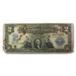 1899 $2.00 Silver Certificate George Washington Cull