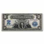 1899 $2.00 Silver Certificate George Washington VF (Fr#249)