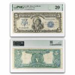 1899 $5.00 Silver Certificate Chief VF-20 PMG (Fr#272)