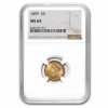 1899 $5 Liberty Gold Half Eagle MS-64 NGC