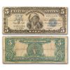 1899 $5 Silver Certificate Chief Running Antelope Fine (Fr#275)