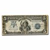 1899 $5 Silver Certificate Chief Running Antelope Fine (Fr#280)
