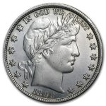 1899 Barber Half Dollar AU