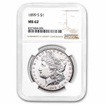 1899-S Morgan Dollar MS-62 NGC
