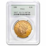 1900 $20 Liberty Gold Double Eagle MS-62 PCGS