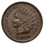 1900 Indian Head Cent BU (Brown)
