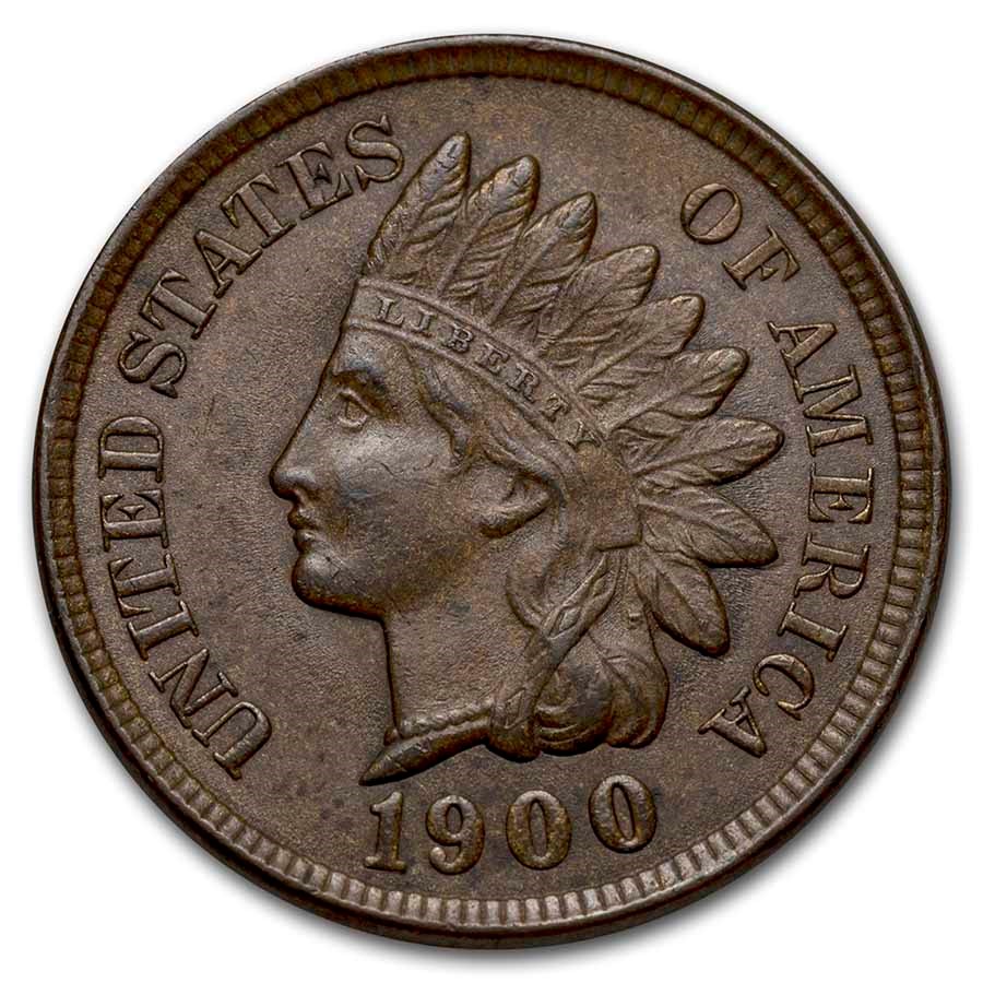 1900 Indian Head Cent BU (Brown)