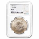 1900 Lafayette Dollar MS-64 NGC