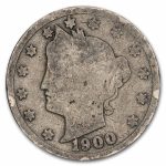 1900 Liberty Head V Nickel Good+