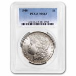 1900 Morgan Dollar MS-63 PCGS