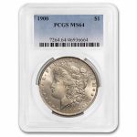 1900 Morgan Dollar MS-64 PCGS
