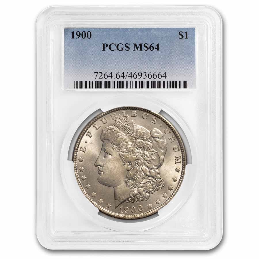 1900 Morgan Dollar MS-64 PCGS