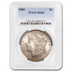 1900 Morgan Dollar MS-65 PCGS