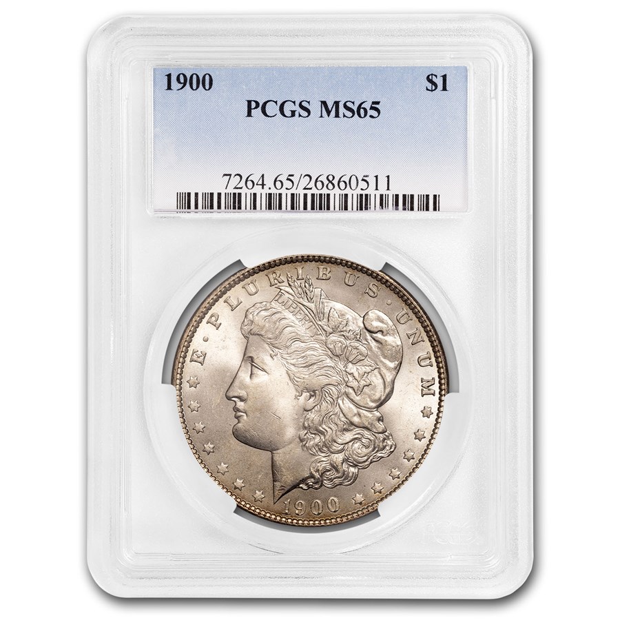 1900 Morgan Dollar MS-65 PCGS
