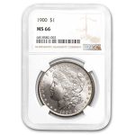1900 Morgan Dollar MS-66 NGC