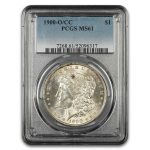 1900-O/CC Morgan Dollar MS-61 PCGS
