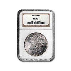 1900-O Morgan Dollar MS-62 NGC