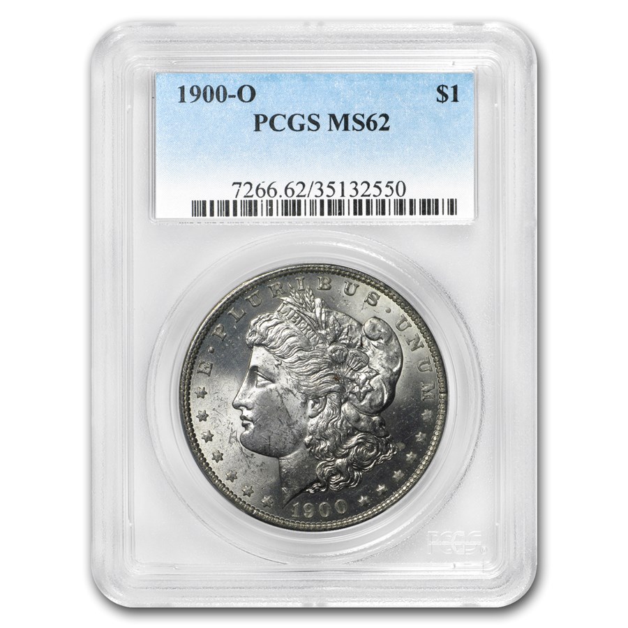 1900-O Morgan Dollar MS-62 PCGS