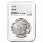 1900-O Morgan Dollar MS-64 NGC