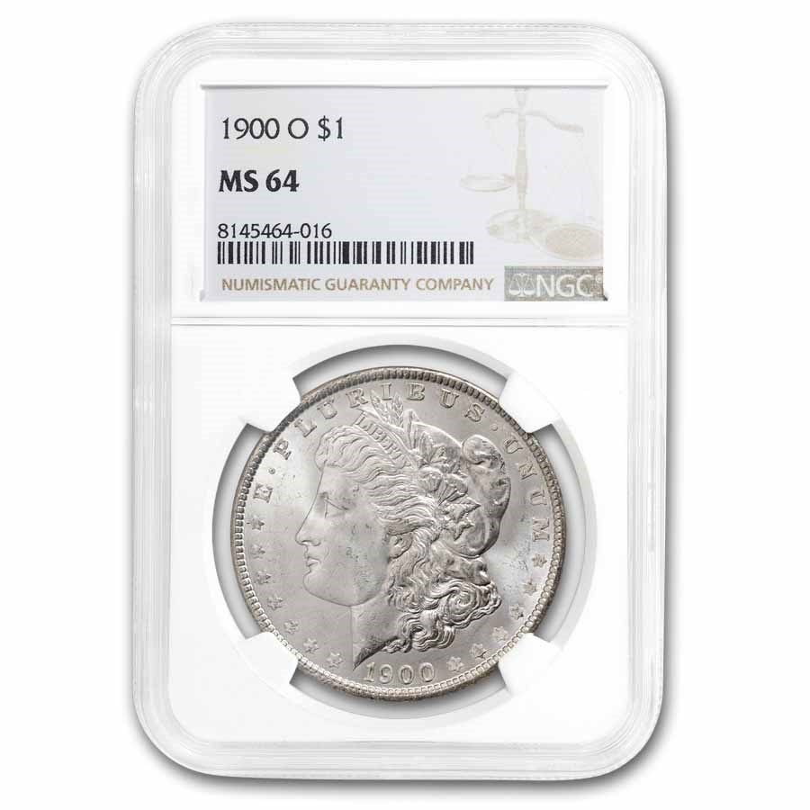1900-O Morgan Dollar MS-64 NGC